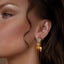 elegant bijoux gold earrings woman